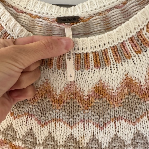 Free People Fair Isle thermal top - Picture 2 of 2